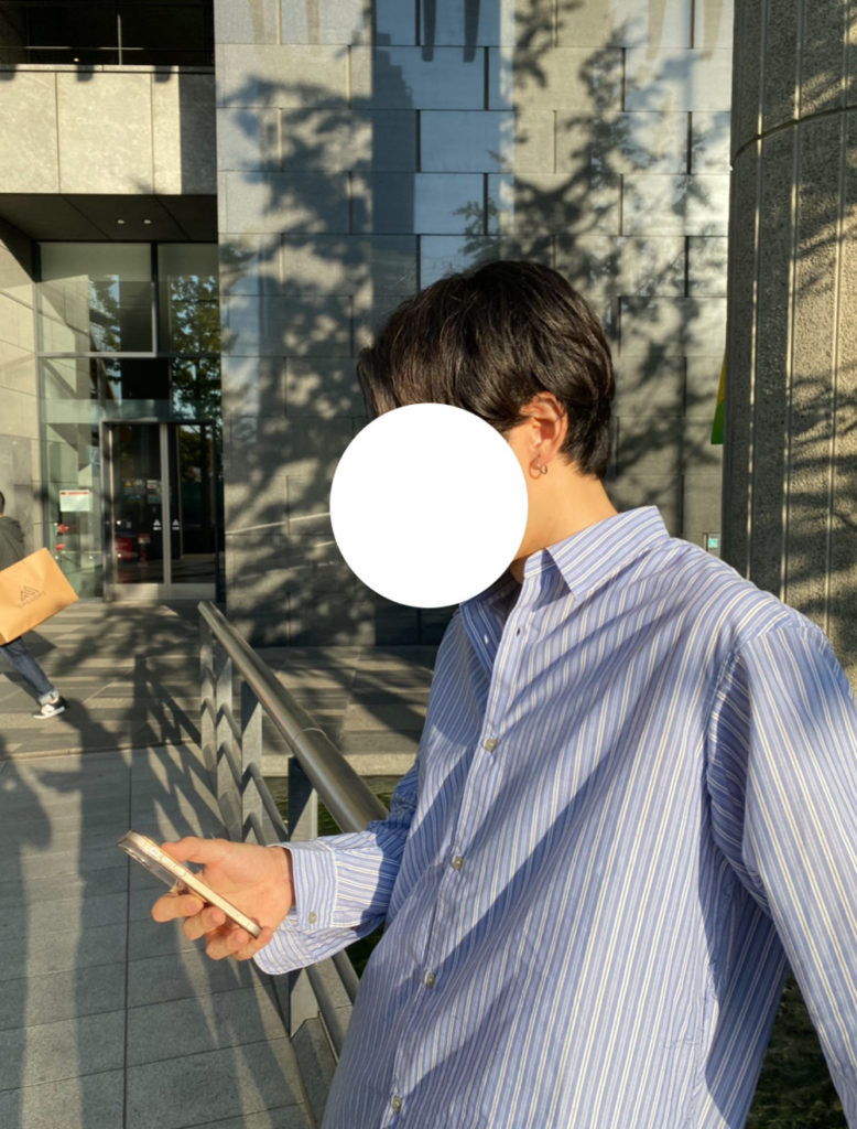 マッチングアプリ 写真 大阪 梅田 屋外